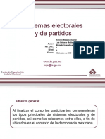 29oct2009 Exposición Sistemas Electorales y de Partidos