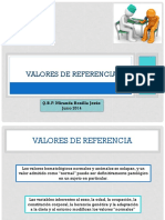 Valores de Referencia