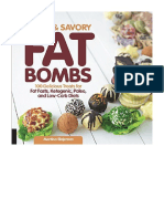 Sweet and Savory Fat Bombs: 100 Delicious Treats For Fat Fasts, Ketogenic, Paleo, and Low-Carb Diets - Martina Slajerova