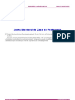 Junta Electoral de Zona de Ponferrada-Listas Definitivas 2011