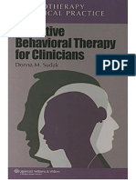 Cognitive Behavioral Therapy for Clinicians Volume of Psychotherapy in Clinical Practice – Wolters Kluwer-Lippincott Williams  Wilkins by Sudak D.M., (2006) 