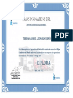 Diploma Reconocimiento JUNIO - TRANS INNOVATIONS EIRL