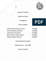 Investigación Costos estándar