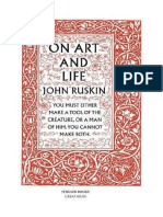 On Art and Life - John Ruskin