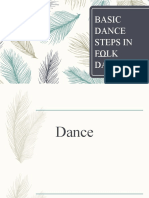 Basic Dance Steps in Folk Dancing