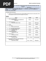 Prose: Worksheet in 21 Century Literature From The Philippines and The World