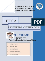 Portafolio Ii Unidad Ética y Deontología