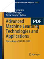 Advanced Machine Learning Technologies and Applications. AMLTA 2020 - Hassanien a.E Ed.