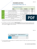 Electivas 2021 II INGENIERÍA ELÉCTRICA Oct 15 2021