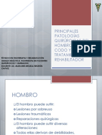 Principales Patologías Quirúrgicas Del Hombro y Codo y