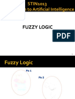 STIN1013 Introduction To Artificial Intelligence: Fuzzy Logic Fuzzy Logic