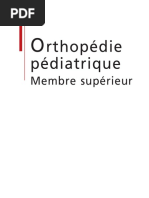 Rthopédie Pédiatrique: Membre Supérieur