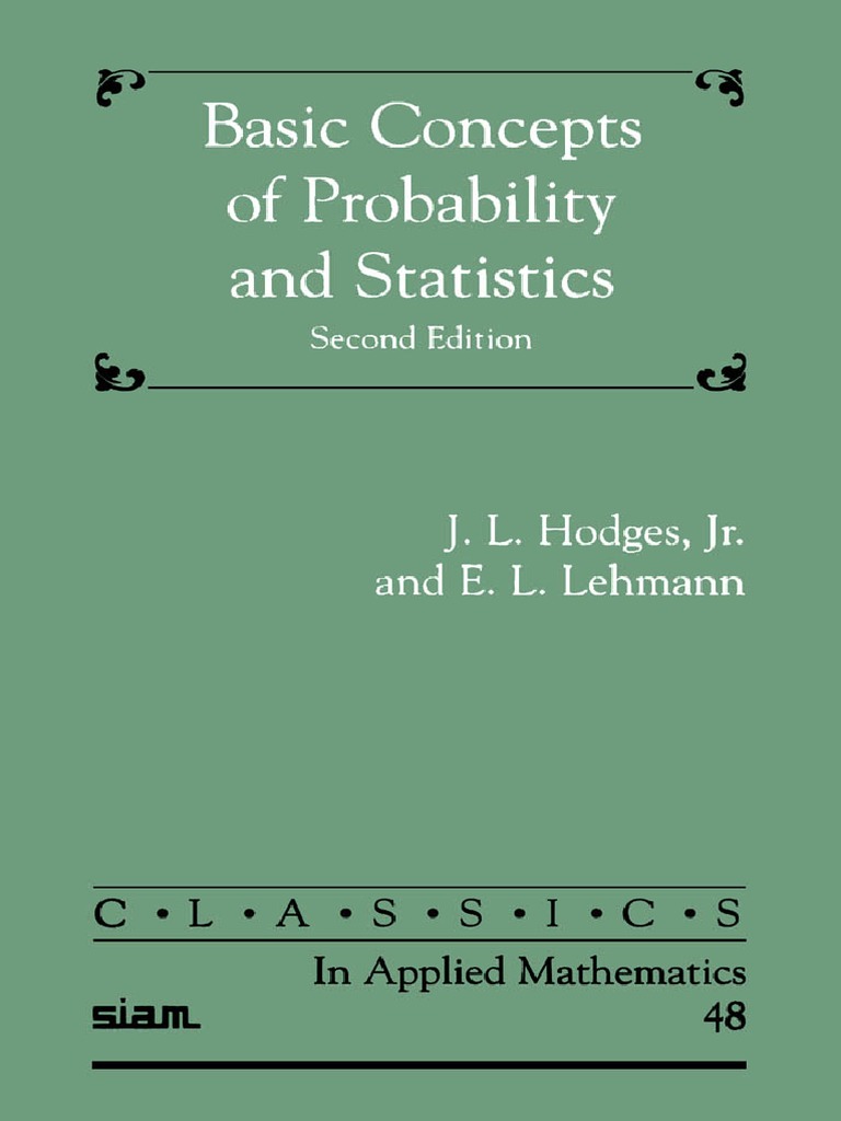 Basic Concepts of Probability and Statistics - 2nd Edition - 2005