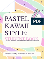 Pastel Kawaii Style - Student Book by Slidesgo