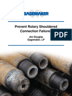 Prevent Rotary Shouldered Connection Failures