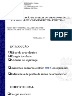 Estudo E Mitigação de Energia Incidente Originada Por Arco Elétrico em Um Sistema Industrial