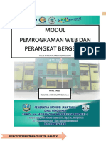 Modul Pemrograman Web Dan Perangkat Bergerak: Kelas Xi Rekayasa Perangkat Lunak