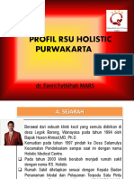 Profil RSU Holistic Purwakarta 2021