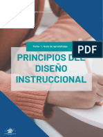 Guía de Aprendizaje T1 U1 - Diseño Instruccional. Sus Principios y Elementos