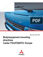 Body Mounting Directives FUSO Canter TF Euro5 Oct 2011 en