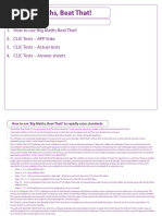 BMBT Clic Tests