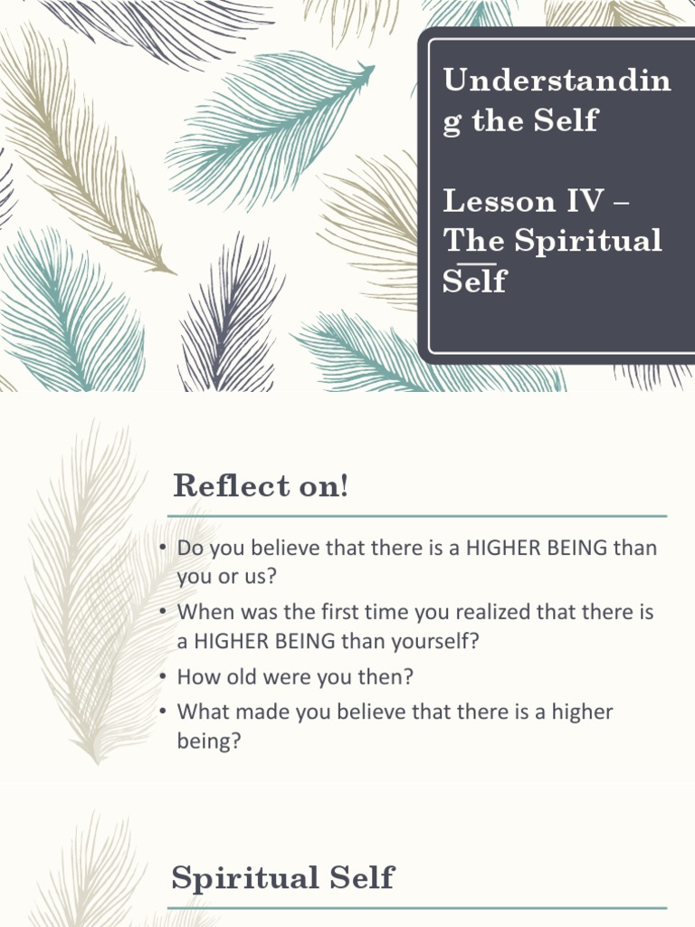 Exploring the Spiritual Self | PDF | Soul | Rituals