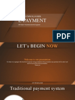 Aws Technologies: E-Payment