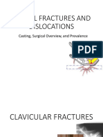 Special Fractures and Dislocations: Casting, Surgical Overview, and Prevalence