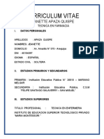 Curriculum Vitae