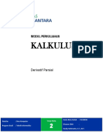 Kalkulus 3 Modul 2 - F5319010