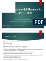 Trabajo - Elemento 4 y 5 Pcge 2020