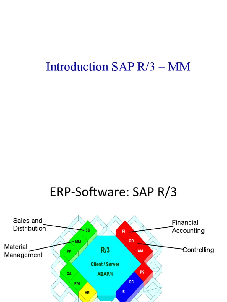 Overview of SAP R/3 MM Module | PDF | Invoice | Information Technology ...