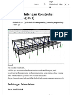 Contoh Perhitungan Konstruksi Gedung (Bagian 1) - Steemit