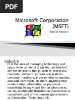 Microsoft Corporation (MSFT) : Austin Minton