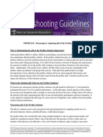 Troubleshooting Guideline - Adjusting PH of Flux Solution