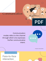 Modes of Communication Lesson 2