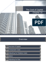 Chapter 10 - The Cost of Capital
