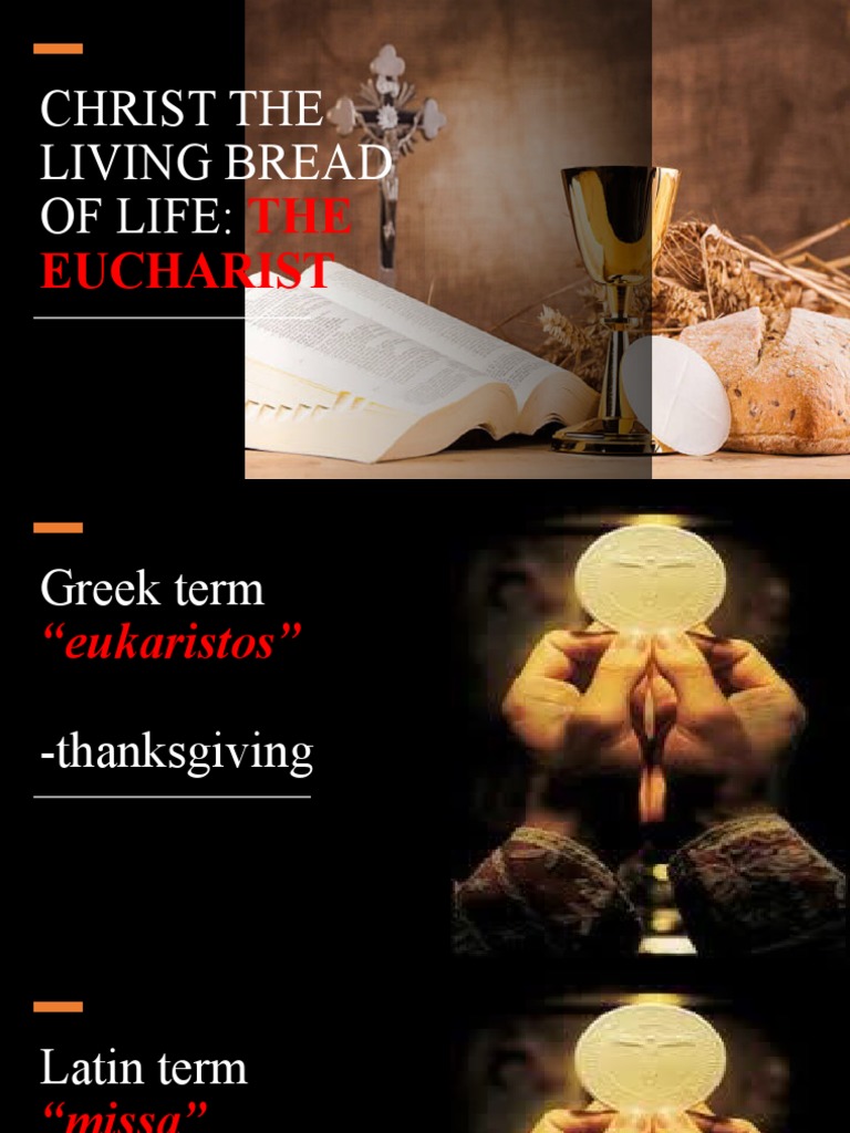 Holy Eucharist 2 Pdf Eucharist Last Supper