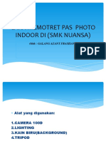 CARA MEMOTRET PAS  PHOTO INDOOR DI (SMK NUANSA) GALANG