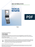 Nokia Cellphone model 6125 UG [pt] - Manual Do Usuário