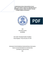 Metodelogi Penelitian - Latar Belakang Proposal - Made Mertha Dewini