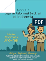 1 - Modul 1 Sejarah Reformasi Birokrasi Di Indonesia