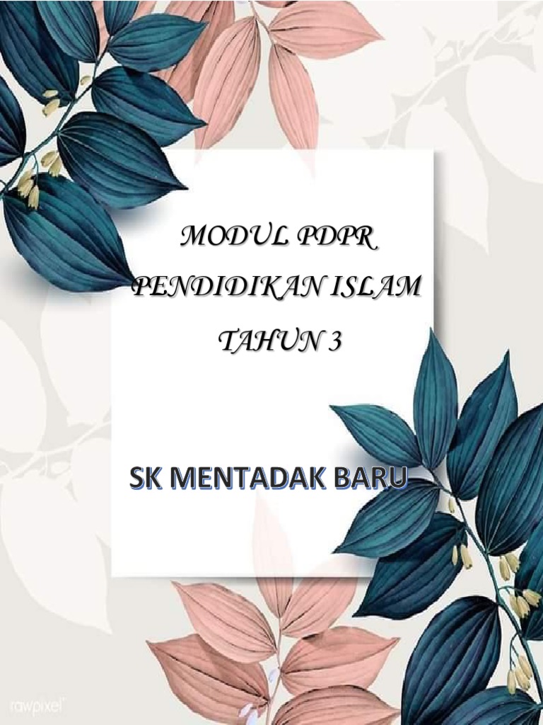 Modul Pdpr Pendidikan Islam Tahun 3 Pdf