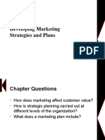 Developing Marketing Strategies and Plans: Marketing Plans and Strategic Planning