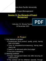 GSA PM 11th Projetct Management 2021