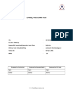 Lifting / Unloading Plan