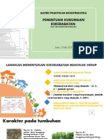 Acara 6. Penentuan Hubungan Kekerabatan