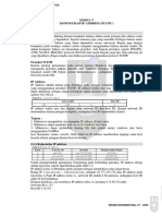 Modul V - Konfigurasi IP Static