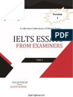IELTS Essays From Examiners 2020