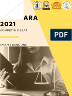 Peraturan Umum Dan Teknis Debat Fedabara 2021